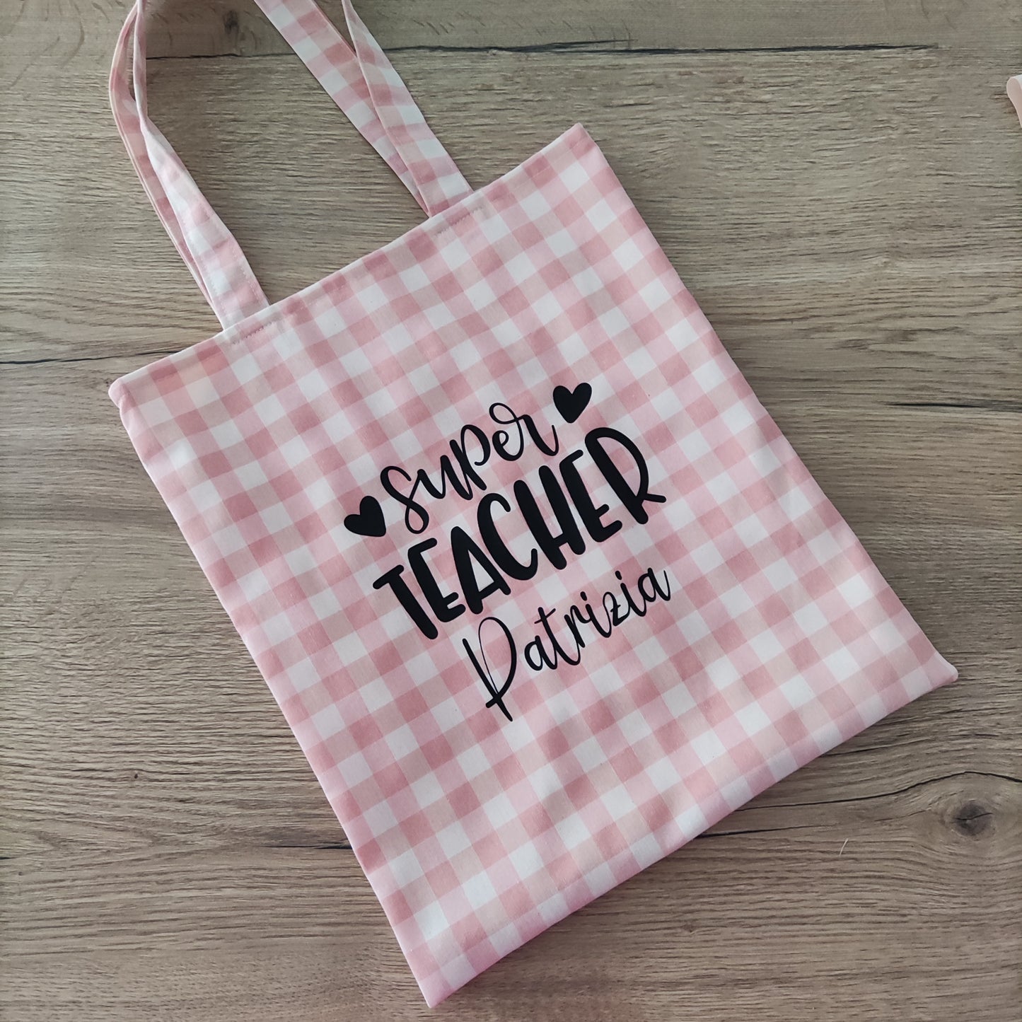 Shopper con scritta personalizzata