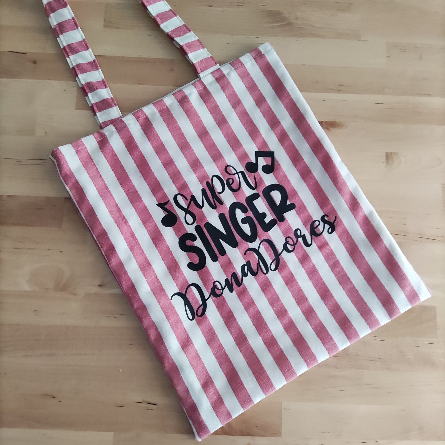 Shopper con scritta personalizzata