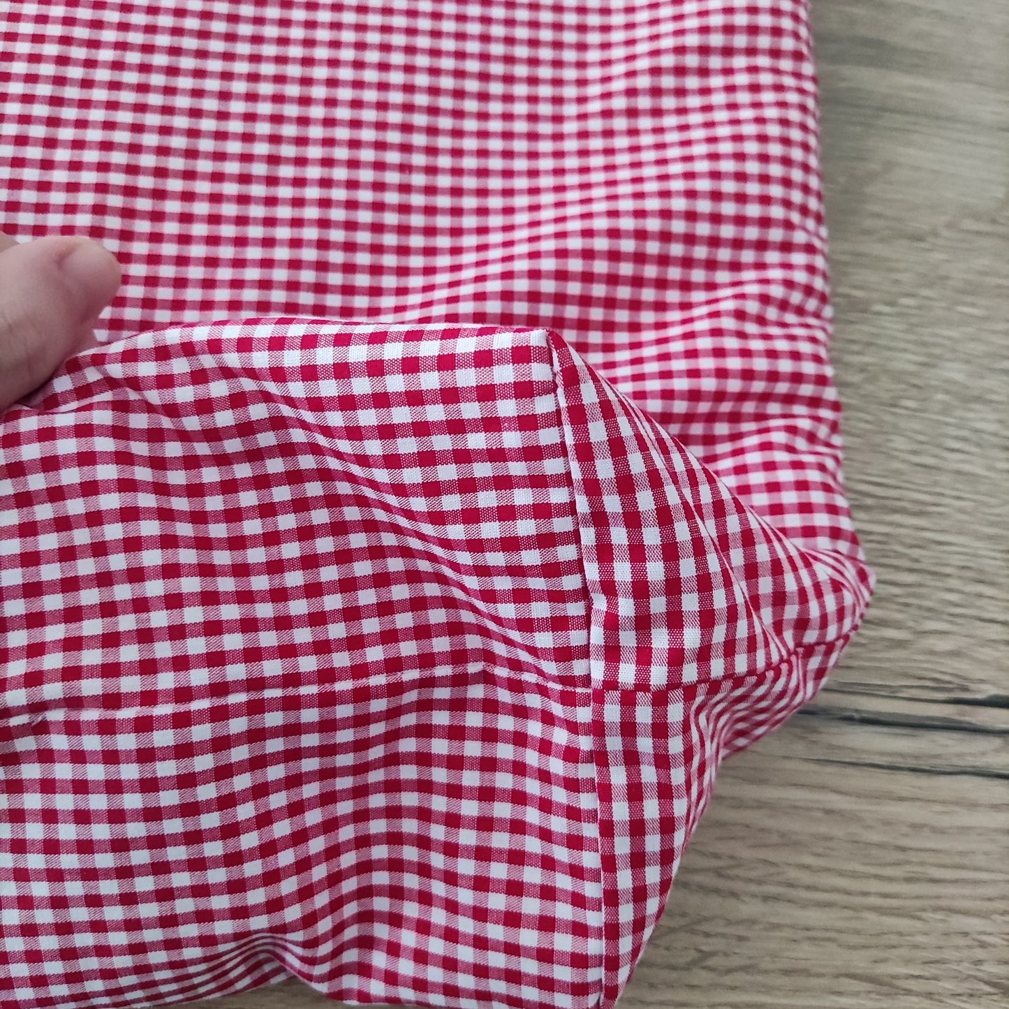 Borsa a quadretti per il mare