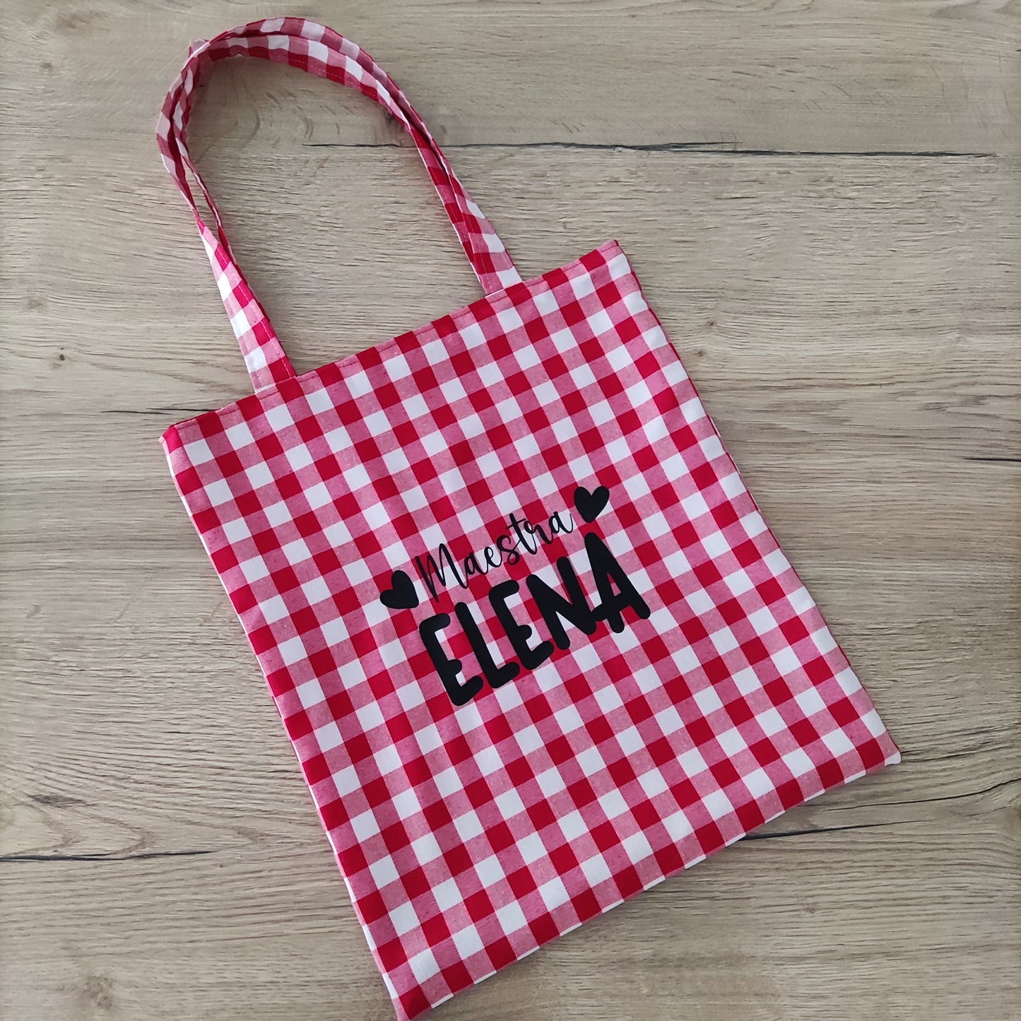 Shopper con scritta personalizzata