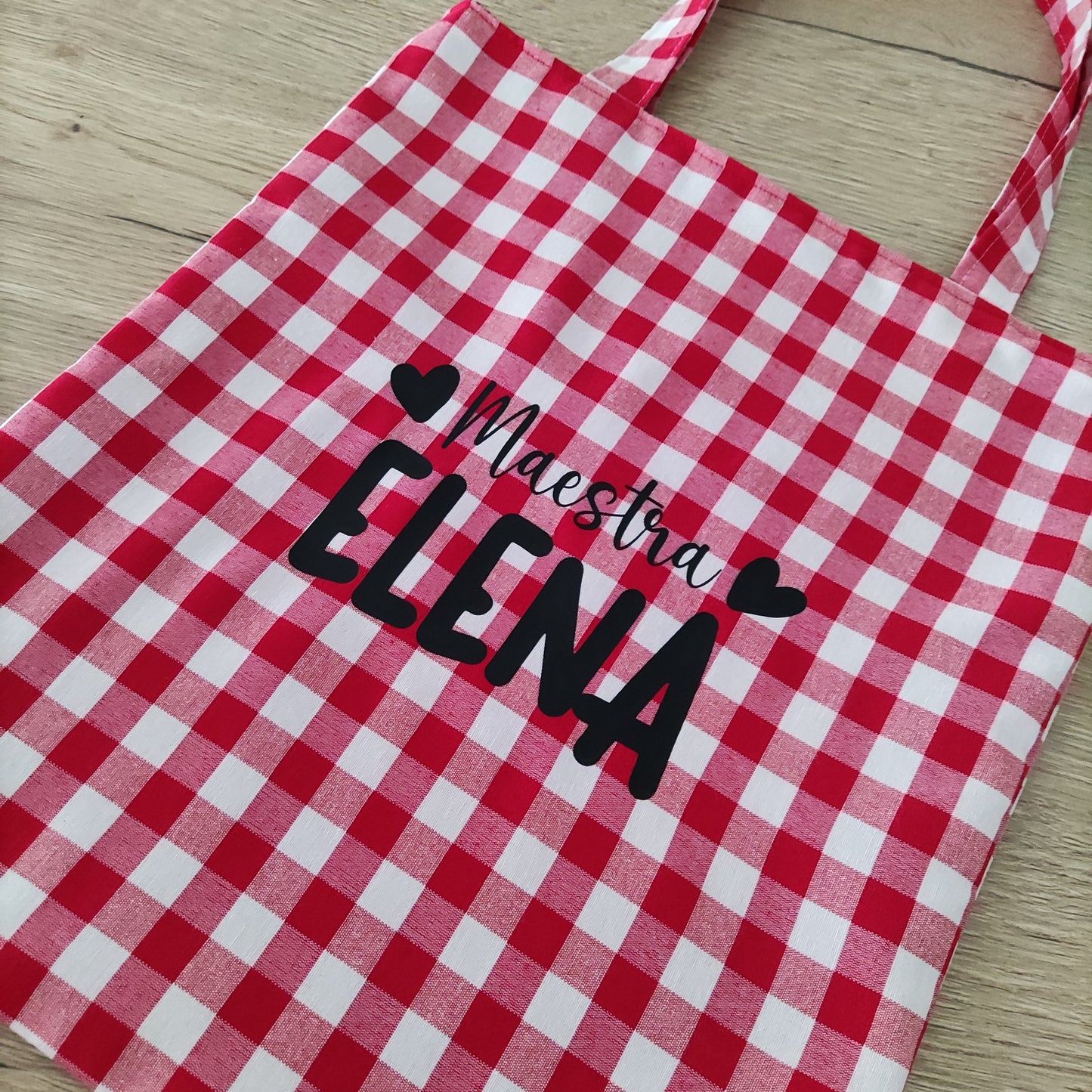 Shopper con scritta personalizzata