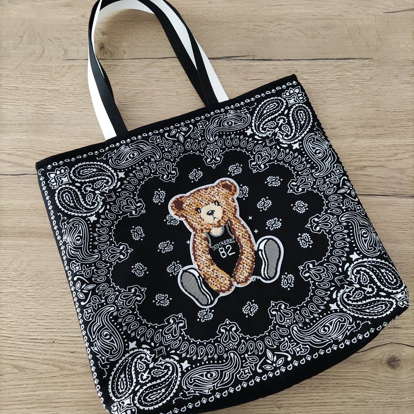 Borsa bandana con orsetto
