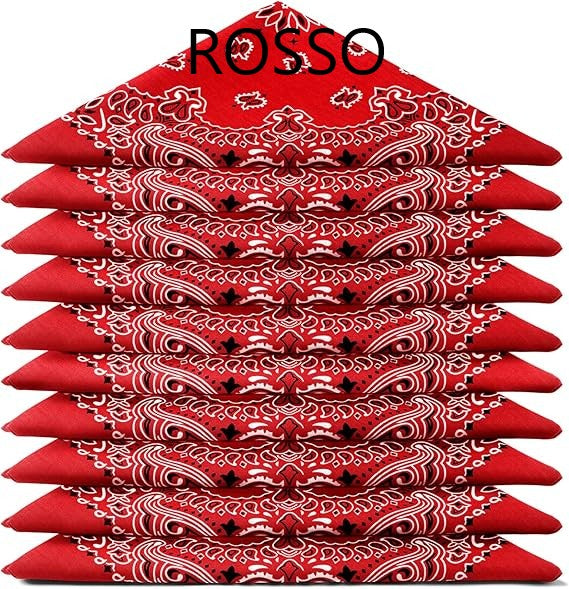 Borsa tracolla trapuntata bandana