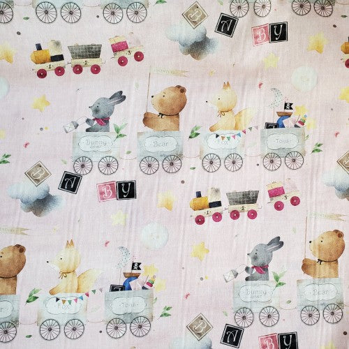 Cesta in tessuto fantasie bebè