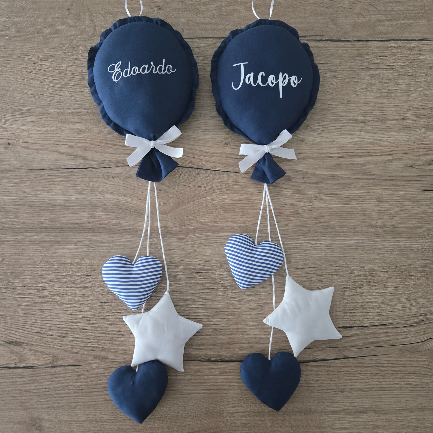 Palloncino nascita con pendagli