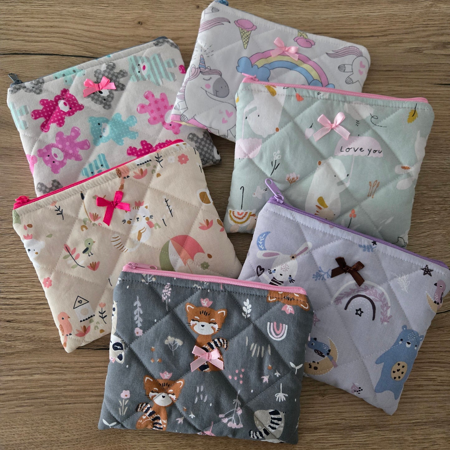 Pochette piccola animali vari