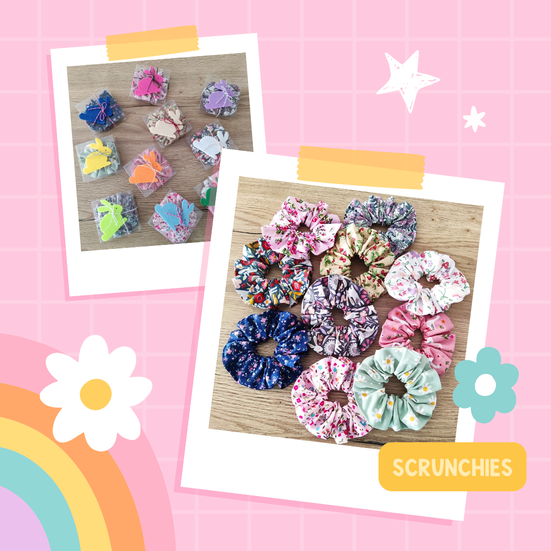 Scrunchies Primaverili e Pasquali