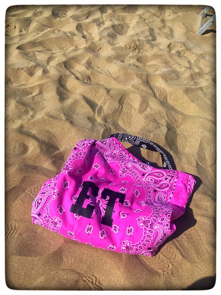 Borsa bandana con iniziali