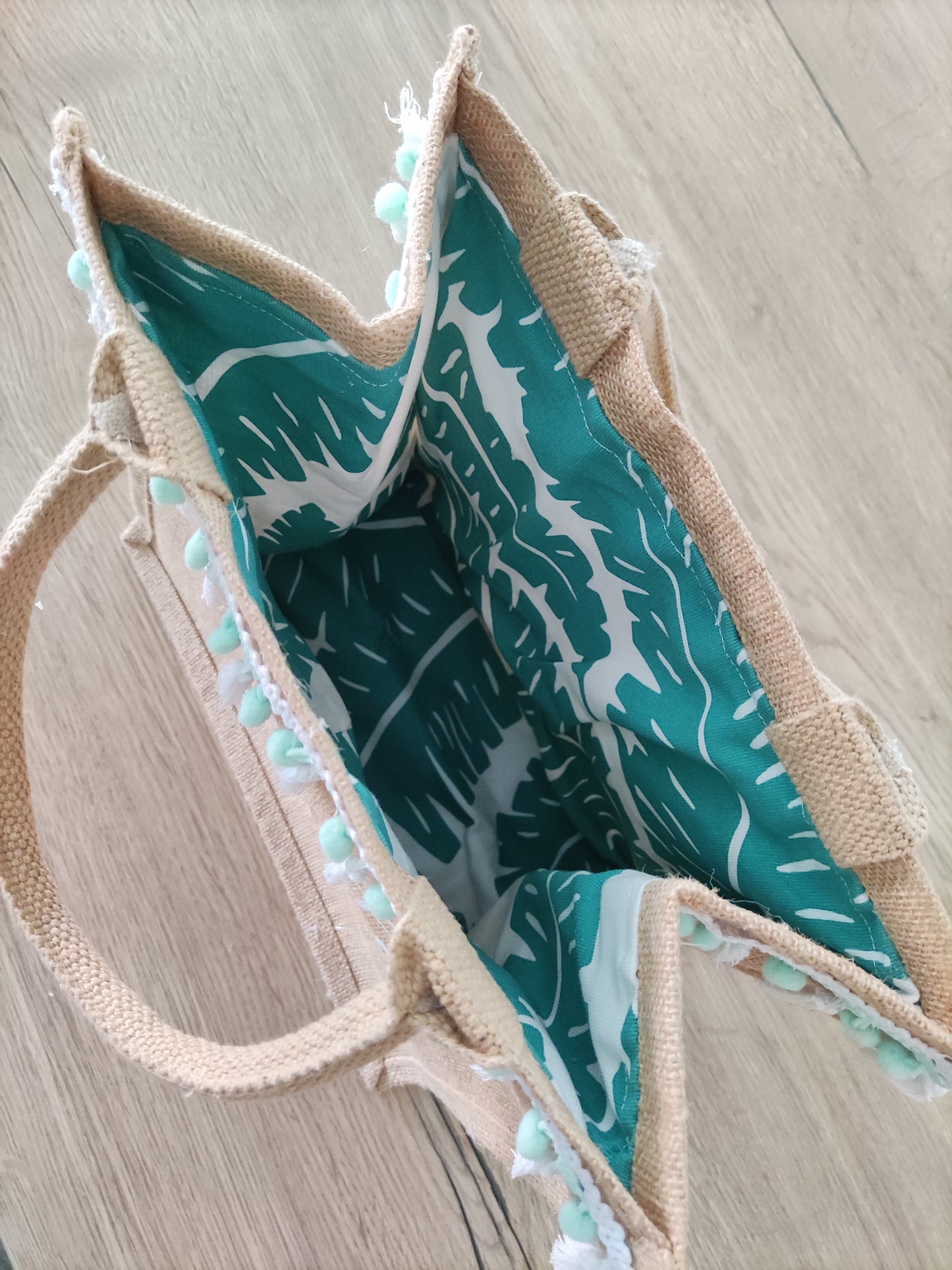 Borsa Juta misura piccola PERSONALIZZABILE