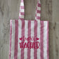 Shopper con scritta personalizzata