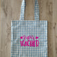 Shopper con scritta personalizzata