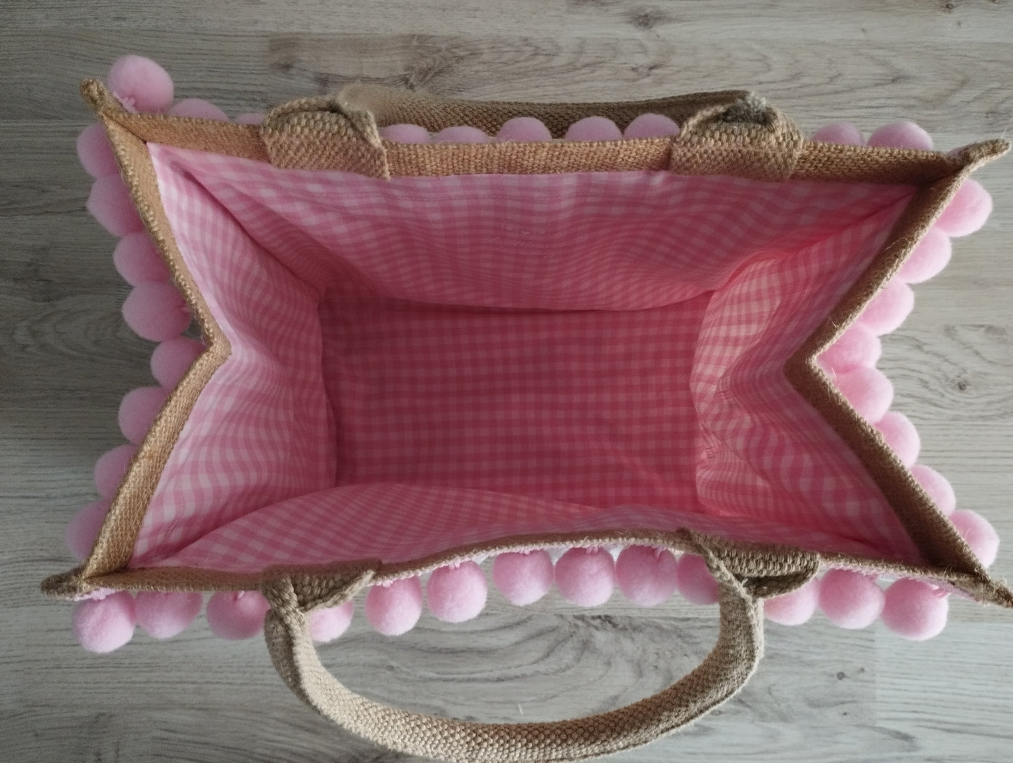 Borsa Juta misura piccola PERSONALIZZABILE