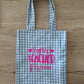 Shopper con scritta personalizzata