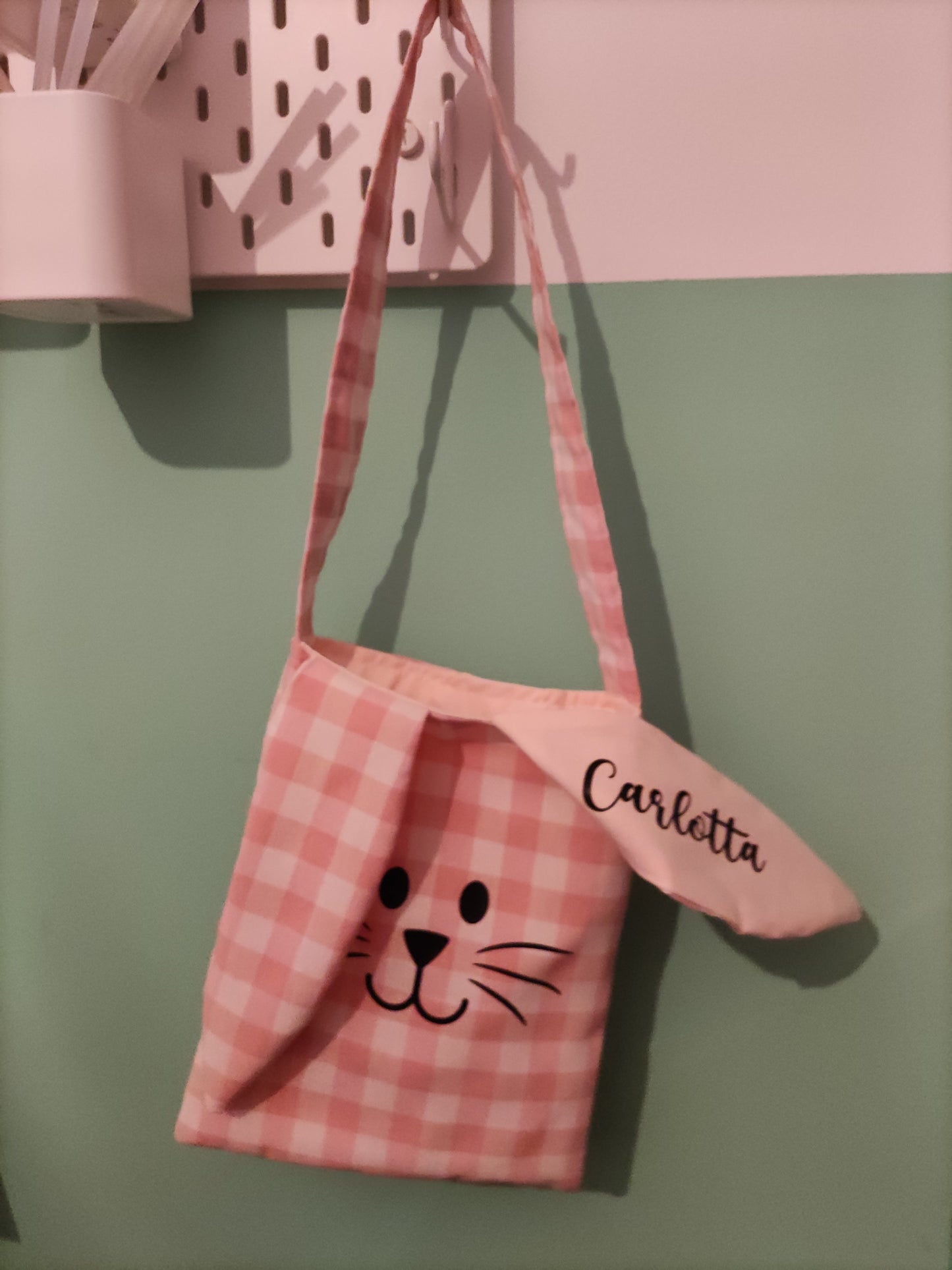 Borsette coniglio con pon pon