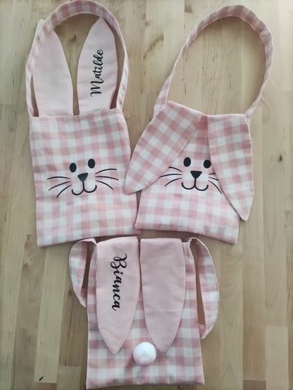 Borsette coniglio con pon pon