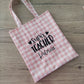 Shopper con scritta personalizzata