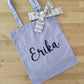 Shopper con nome e fiocco