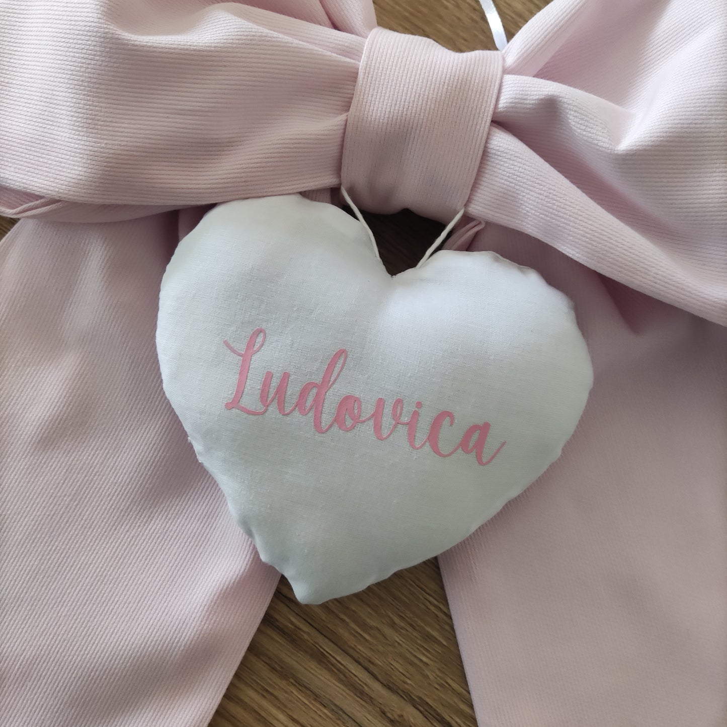 Fiocco nascita essential ROSA CIPRIA