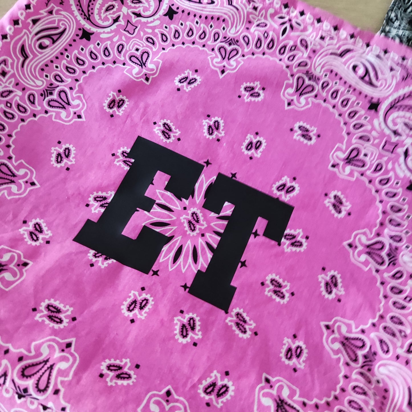 Borsa bandana con iniziali