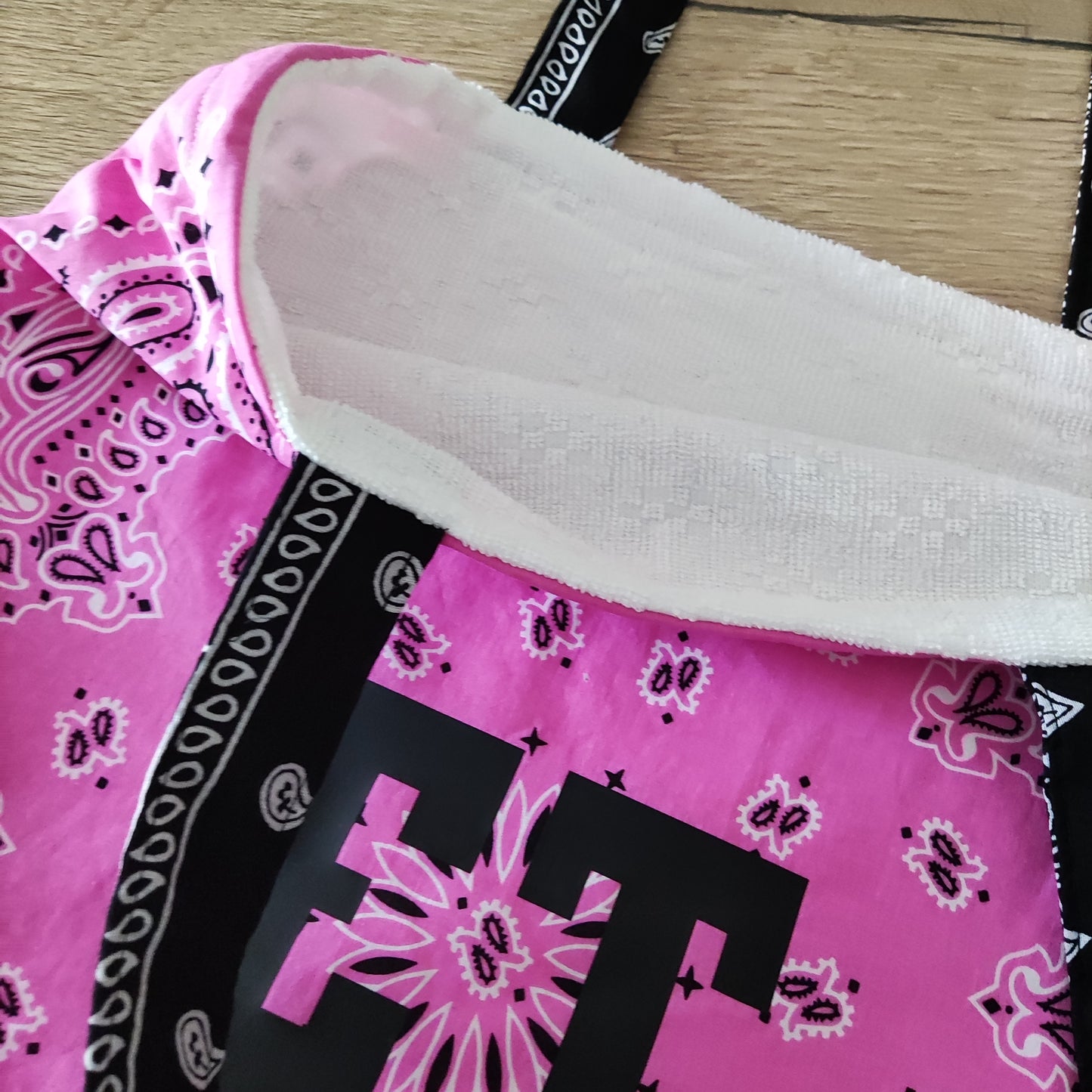 Borsa bandana con iniziali