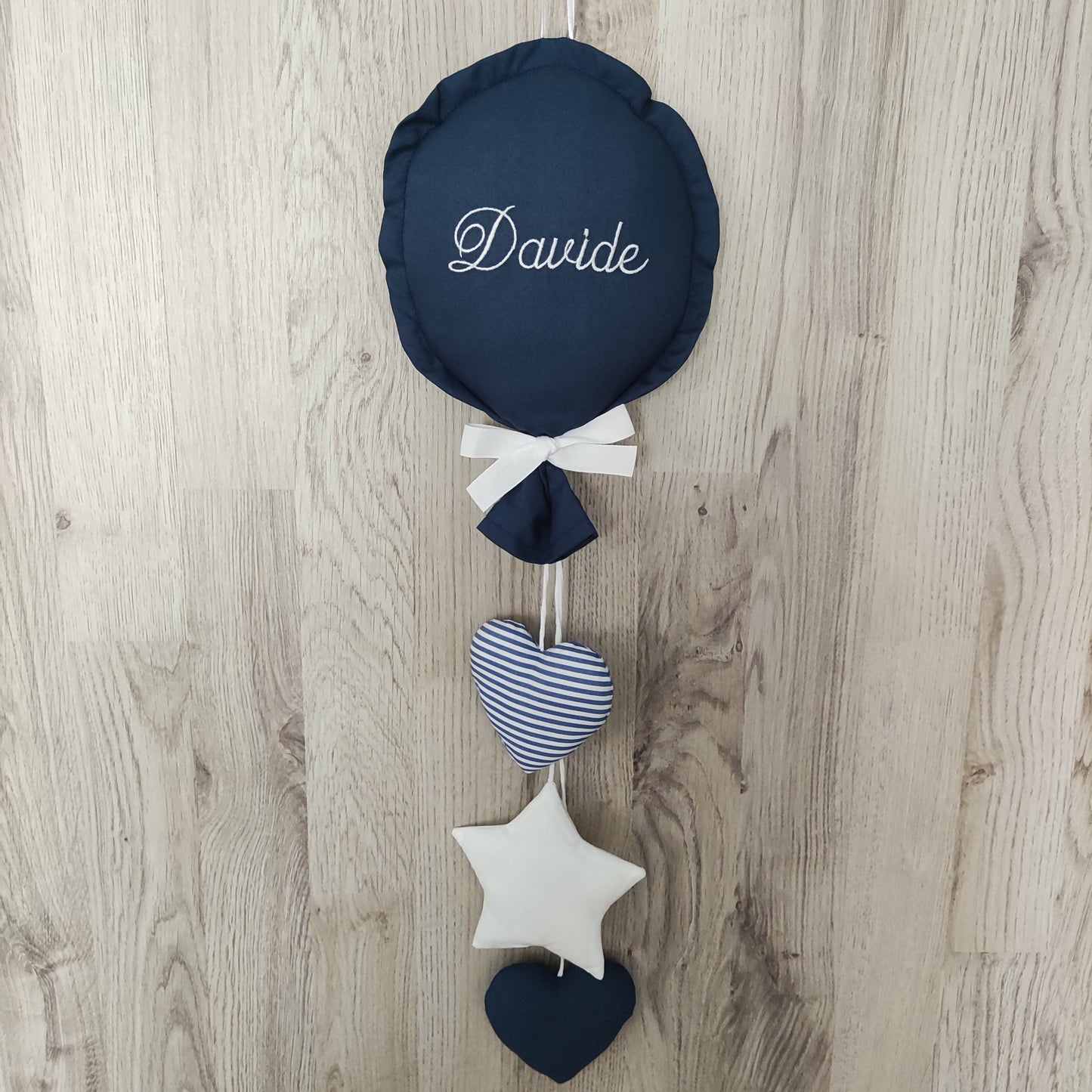 Palloncino nascita con pendagli