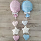 Palloncino nascita con pendagli