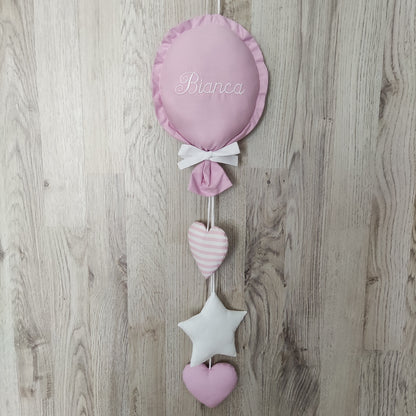 Palloncino nascita con pendagli