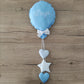 Palloncino nascita con pendagli MISURA GRANDE