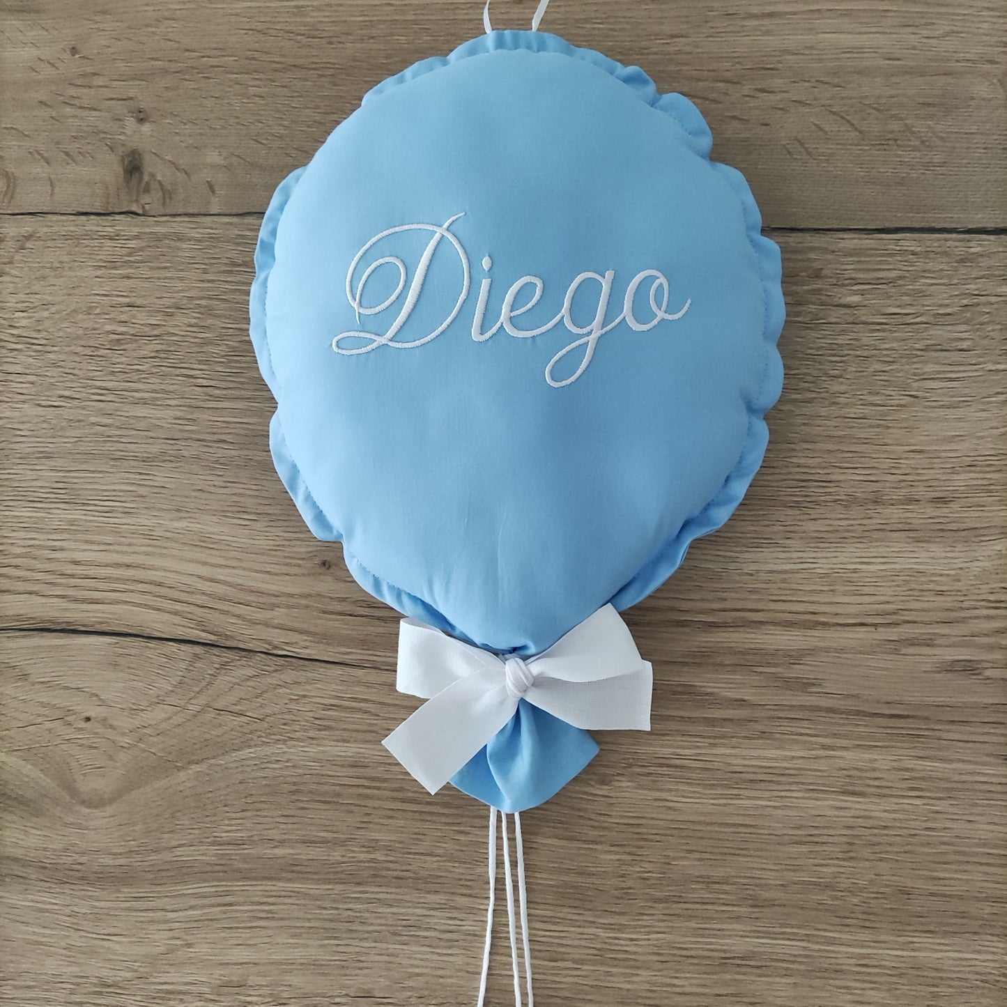 Palloncino nascita con pendagli MISURA GRANDE