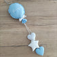 Palloncino nascita con pendagli