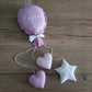Palloncino nascita con pendagli