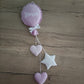 Palloncino nascita con pendagli