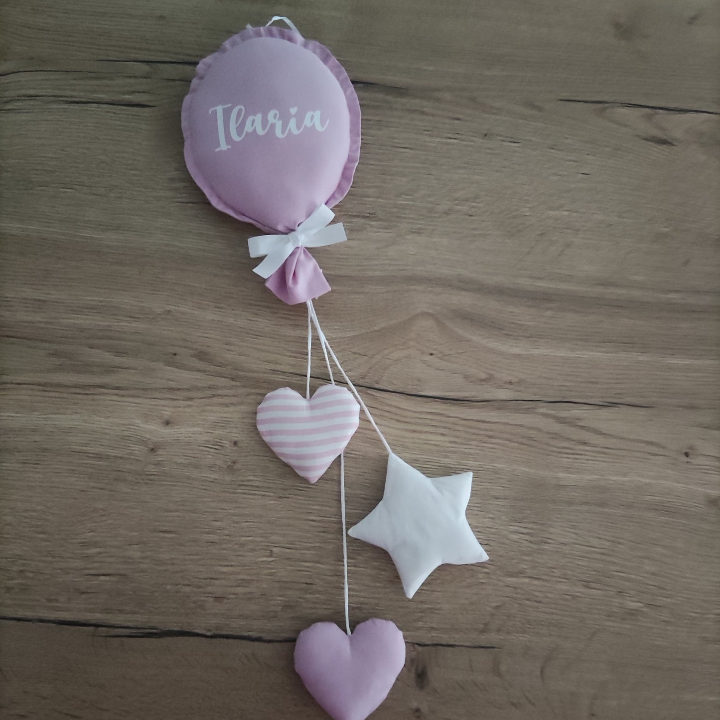 Palloncino nascita con pendagli