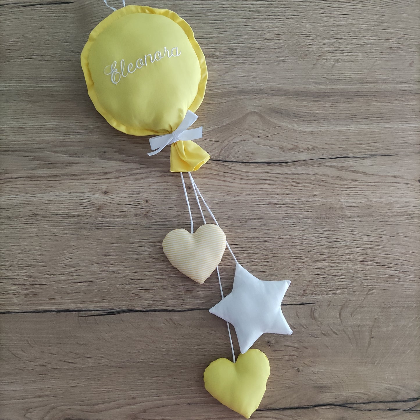 Palloncino nascita con pendagli