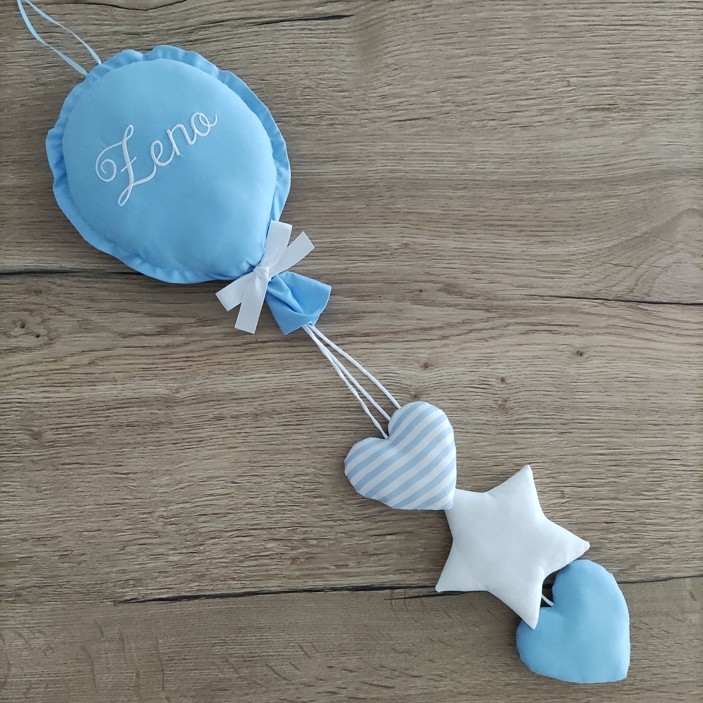 Palloncino nascita con pendagli