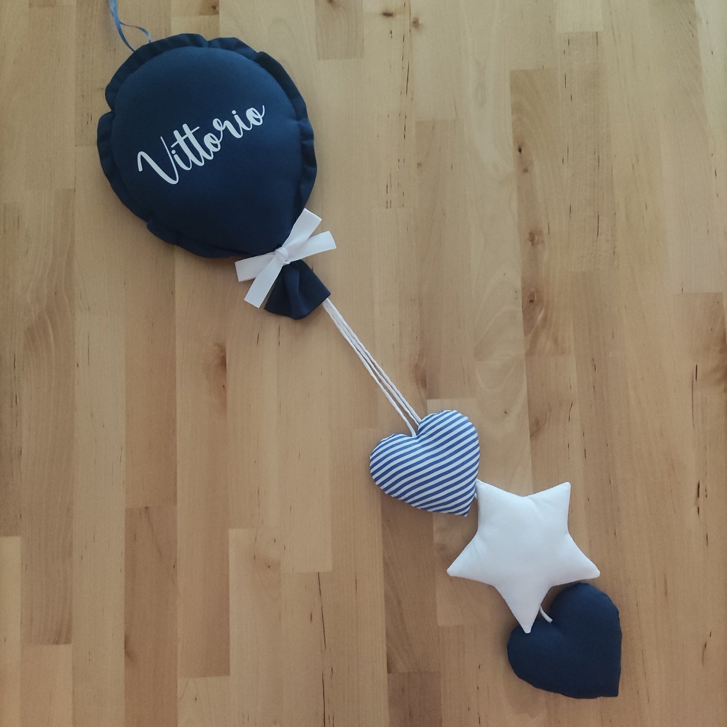 Palloncino nascita con pendagli