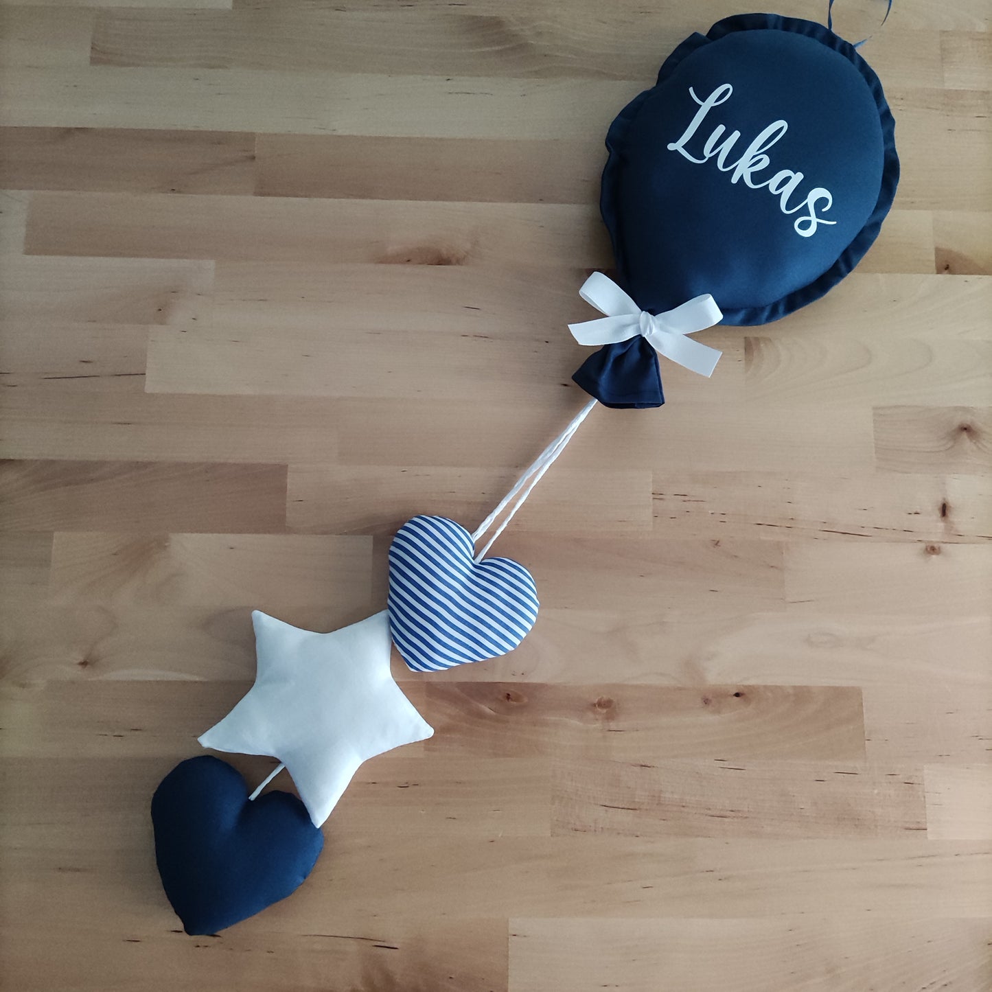 Palloncino nascita con pendagli