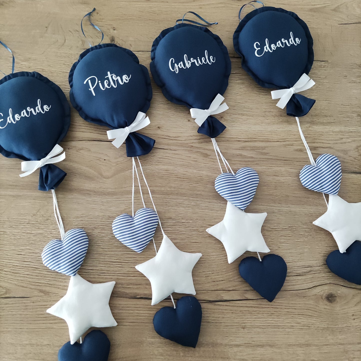 Palloncino nascita con pendagli