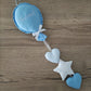 Palloncino nascita con pendagli