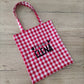 Shopper con scritta personalizzata