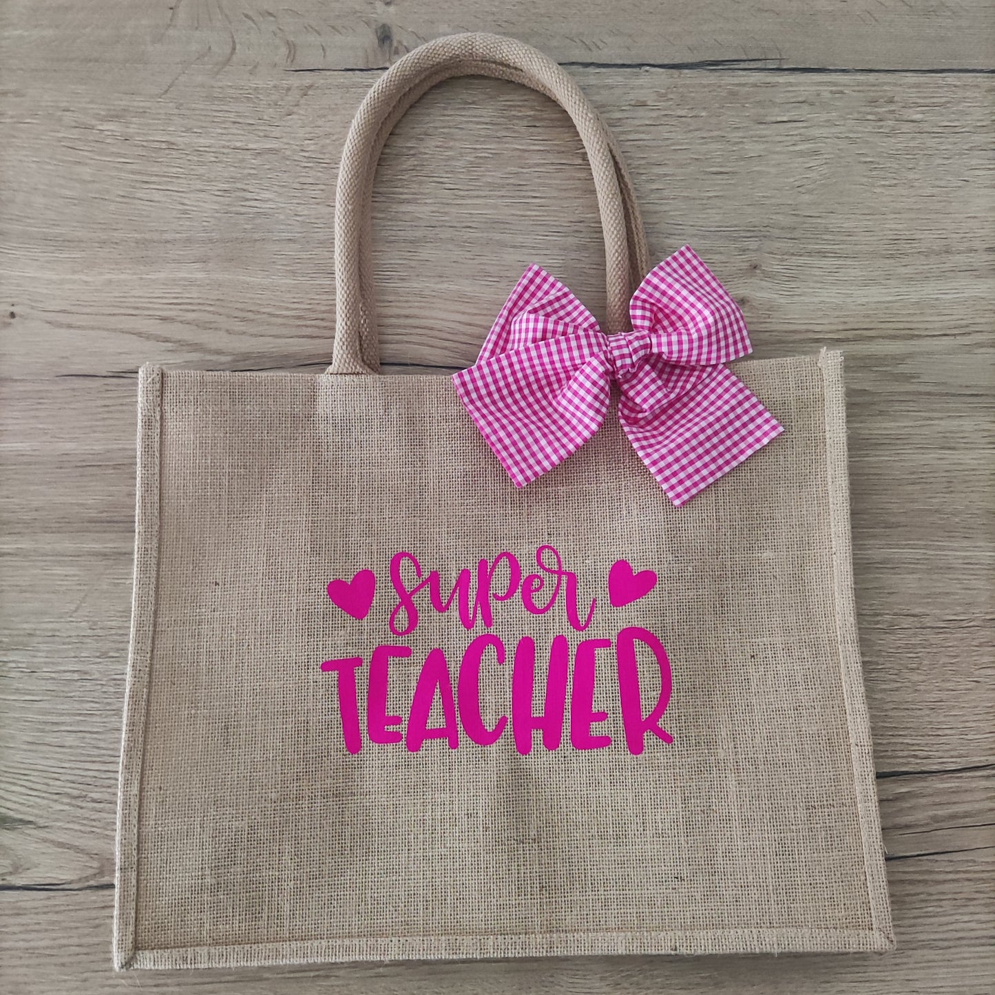 Borsa juta Regalo Maestra