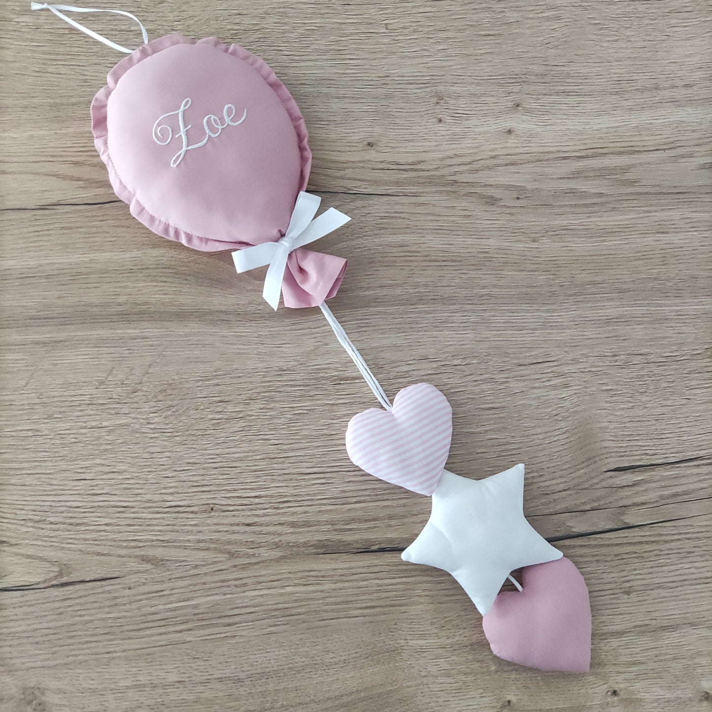 Palloncino nascita con pendagli