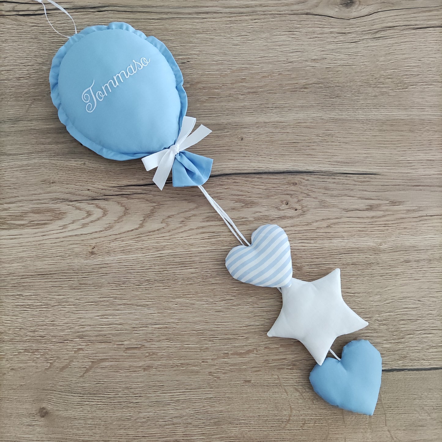 Palloncino nascita con pendagli