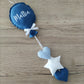 Palloncino nascita con pendagli