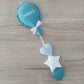 Palloncino nascita con pendagli