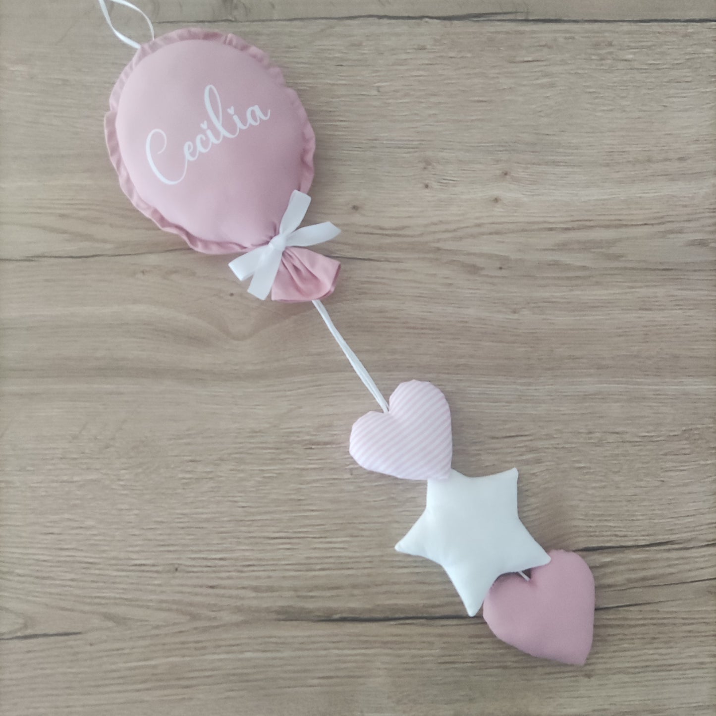 Palloncino nascita con pendagli