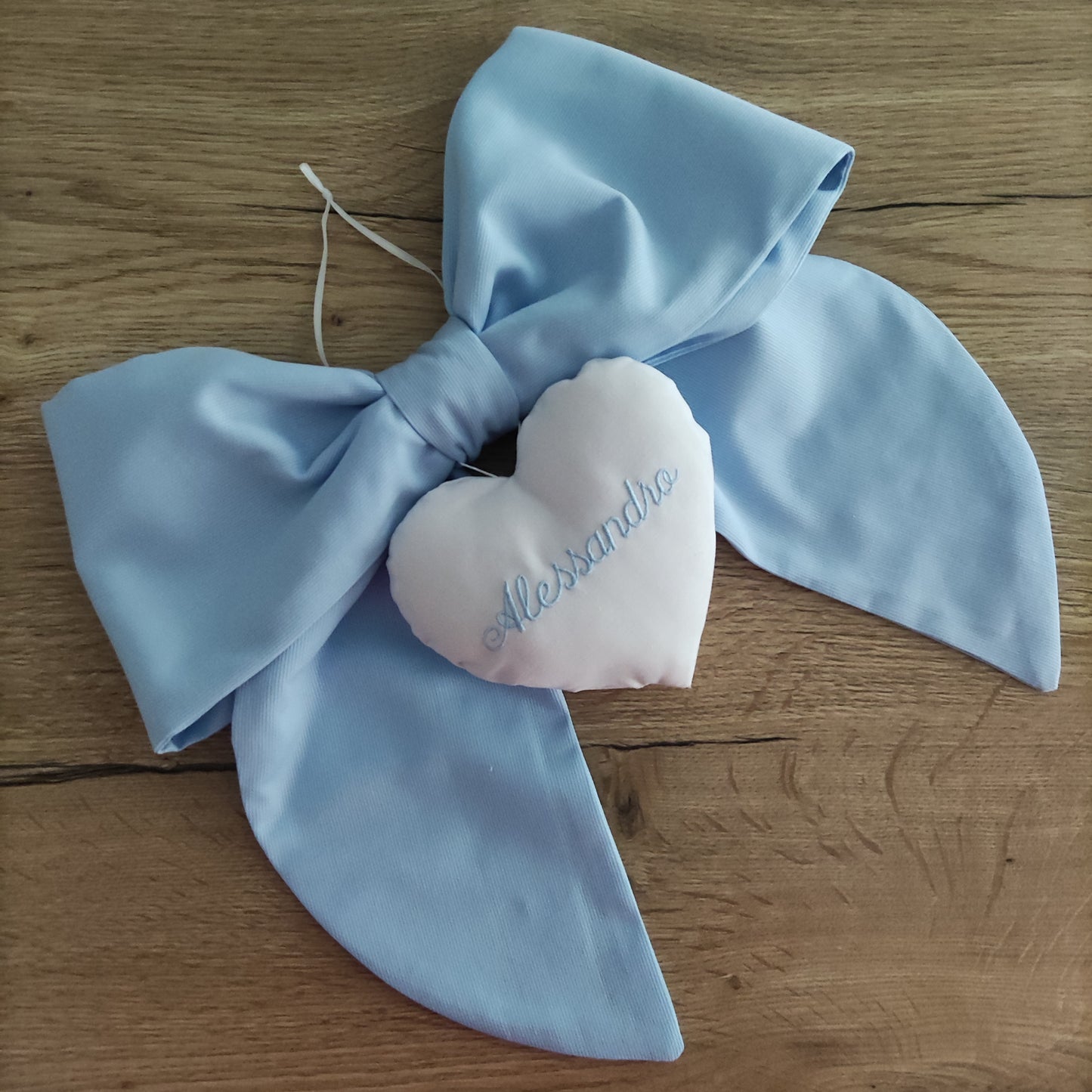 Fiocco nascita essential AZZURRO