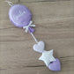 Palloncino nascita con pendagli