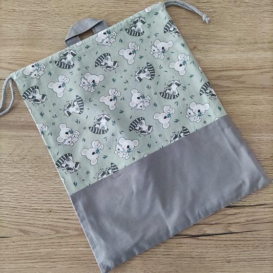 Sacca asilo - Koala e procioni