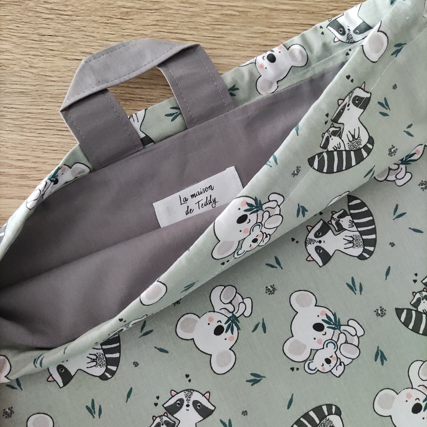 Sacca asilo - Koala e procioni